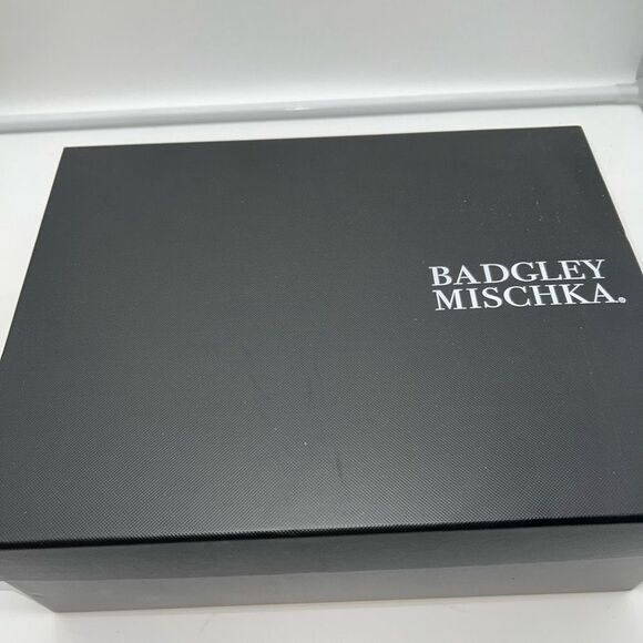 Badgley Mischka Collection Rebekah Block Heel Sandal in Silver - Picture 13 of 15